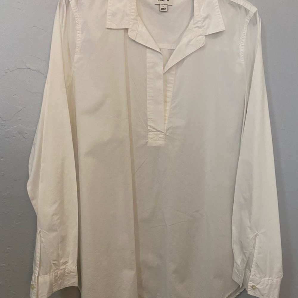 Classic White Tunic Top